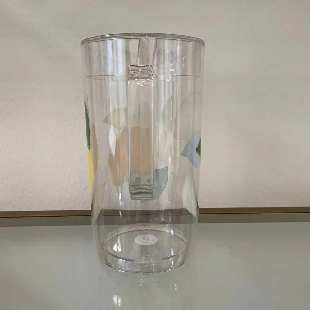 Kate Spade New York Nesting Pitcher Set with Water Pitcher & 2 Reusable Cups NEW